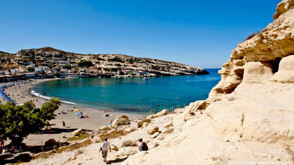 Crete Heraklion -  Matala Beach