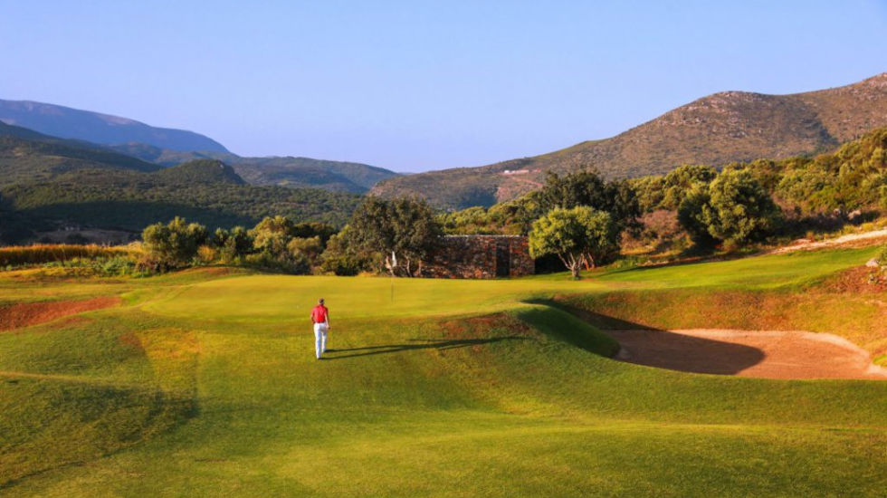 The Crete Golf Club area - partial view