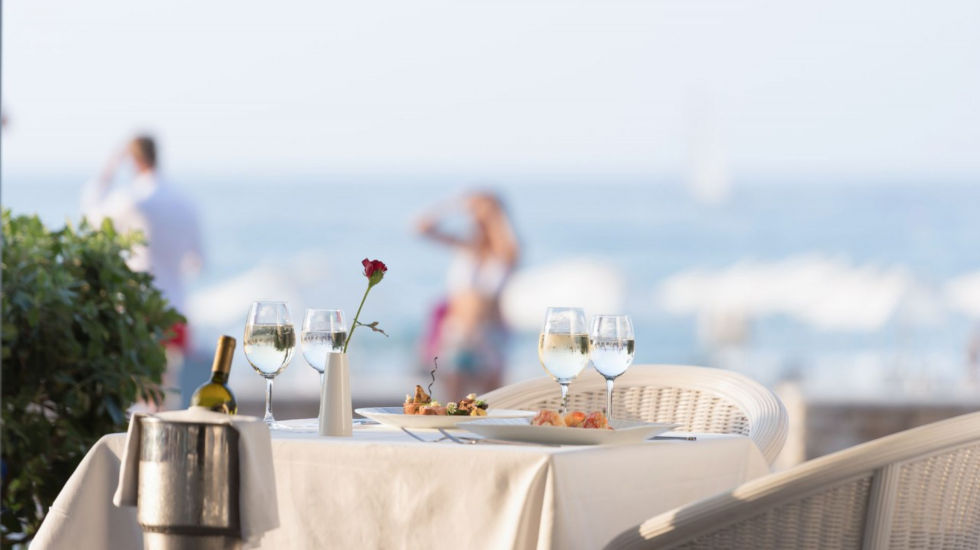 Aquila Porto Rethymno Hotel - Piazza Di Porto Dining Aquila Porto Rethymno Hotel - Piazza Di Porto Dining
