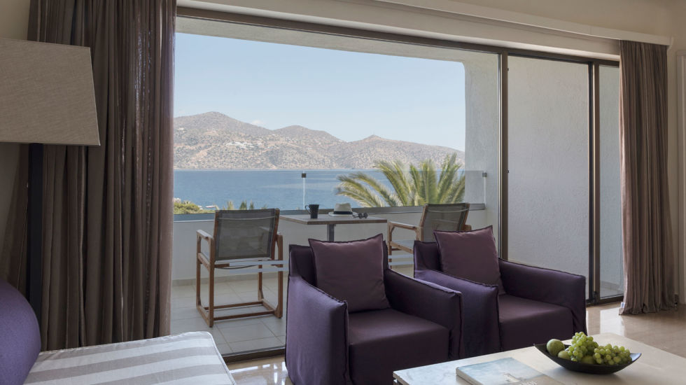 Minos Palace Hotel and suites - One bedroom Suite upper deck sea view Minos Palace Hotel and suites - One bedroom Suite upper deck sea view