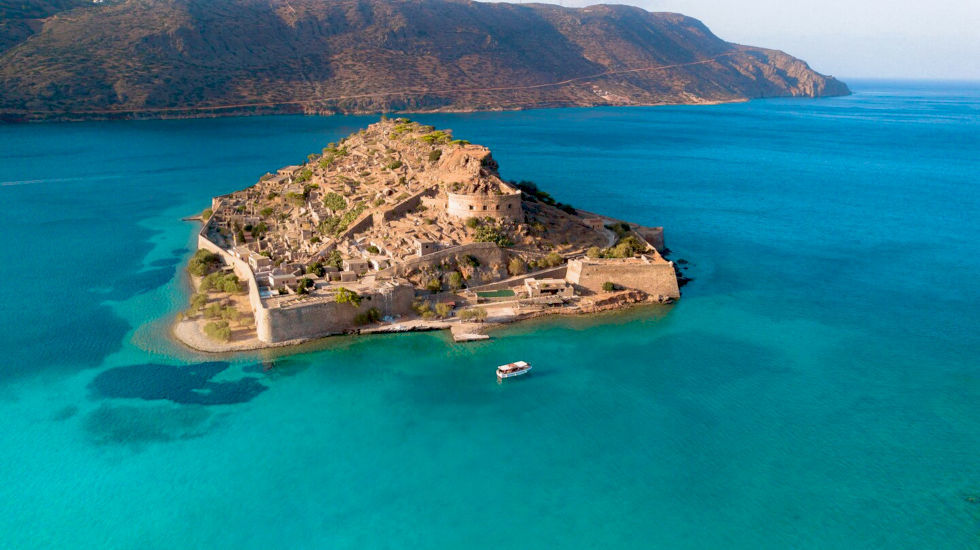 Crete Elounda Spinalonga Island Crete Elounda Spinalonga Island