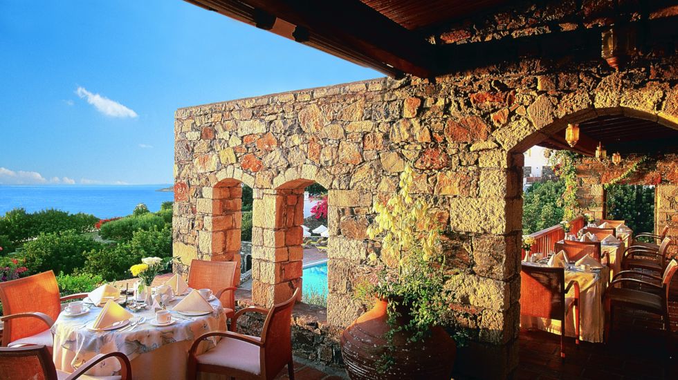 Elounda Mare - The Deck Restaurant Elounda Mare - The Deck Restaurant