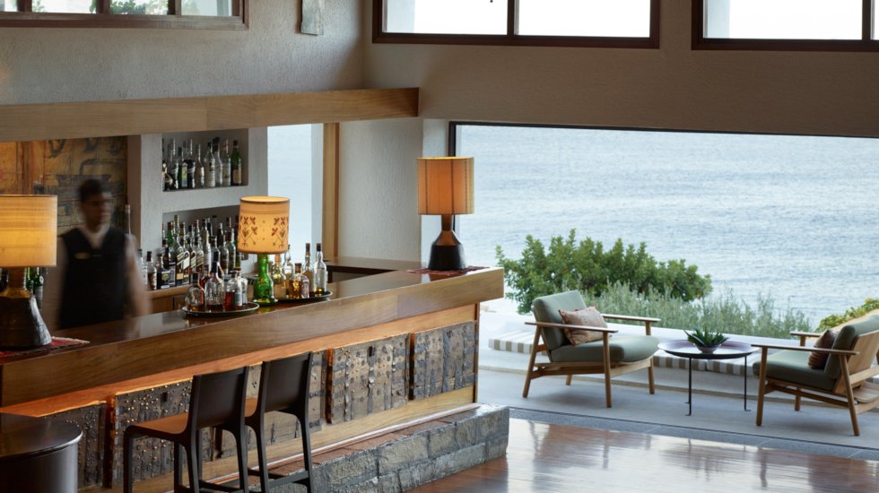 Elounda Mare - The Karavia bar Elounda Mare - The Karavia bar