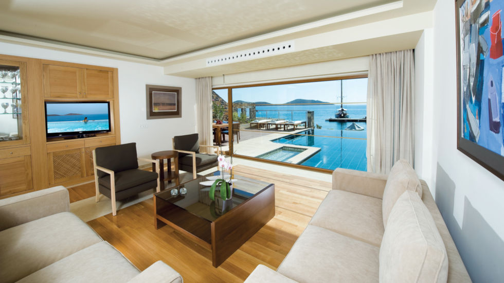 Elounda Peninsula Diamond Residences Living Room Elounda Peninsula Diamond Residences Living Room
