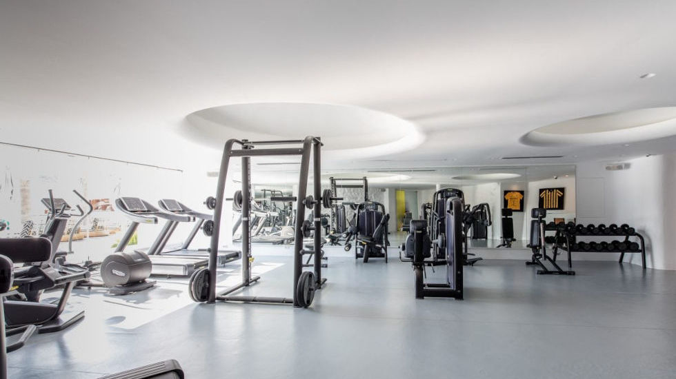 Mykonos Blank Hotel - Services - Gym Mykonos Blank Hotel - Services - Gym