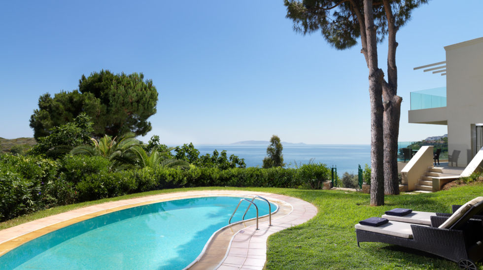 Out of the Blue Resort - Exclusive Collection Seafront two (2) bedroom Maisonette with private pool