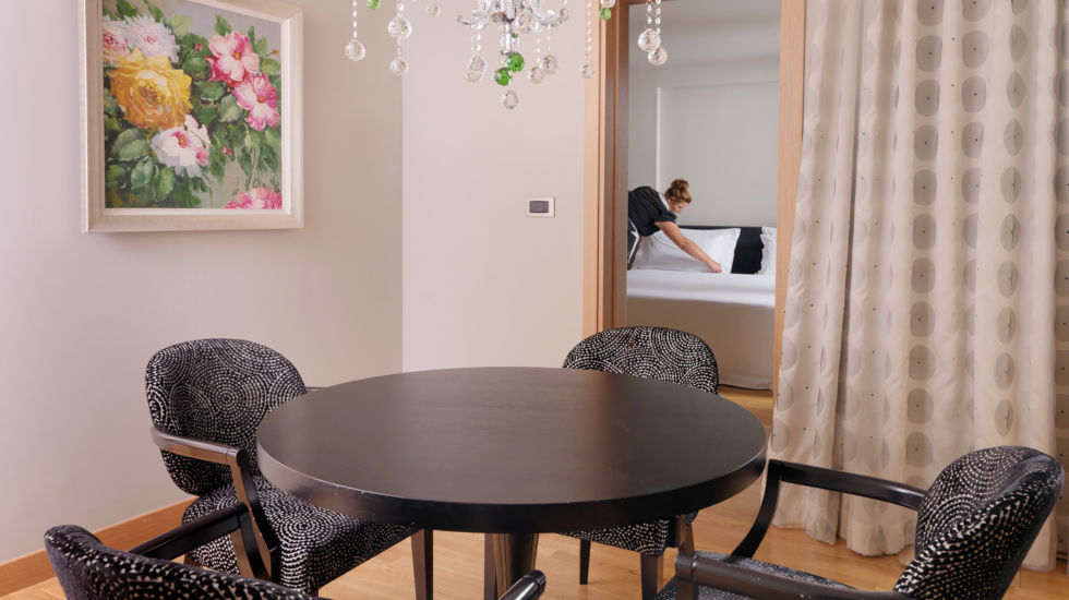 Out of the Blue Resort - Lifestyle Collection two (2)  Bedroom Suite with dining area & Lounge