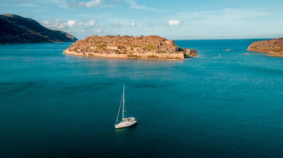 Blue Palace Elounda Crete - Spinalonga Island Blue Palace Elounda Crete - Spinalonga Island