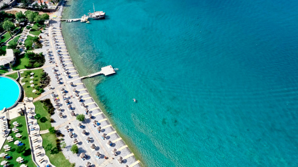 Blue Palace Elounda beach Blue Palace Elounda beach