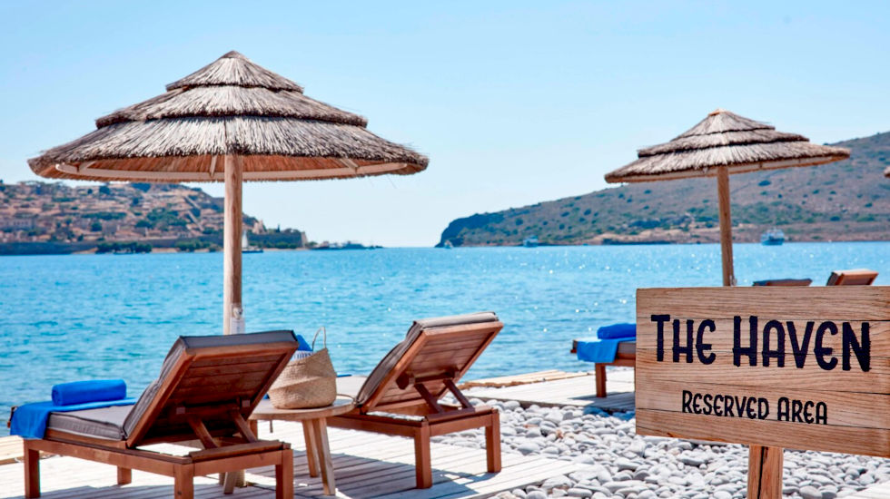Blue Palace Elounda - The haven reserved beach Blue Palace Elounda - The haven reserved beach