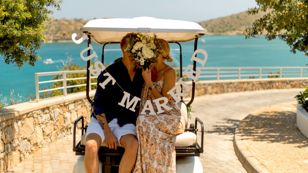 Blue Palace Elounda - newlyweds Blue Palace Elounda - newlyweds