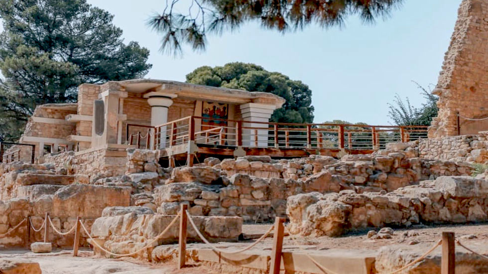 Koutouloufari Vilage Holiday Club - Minoan Palace Knossos - Side Site view Koutouloufari Vilage Holiday Club - Minoan Palace Knossos - Side Site view